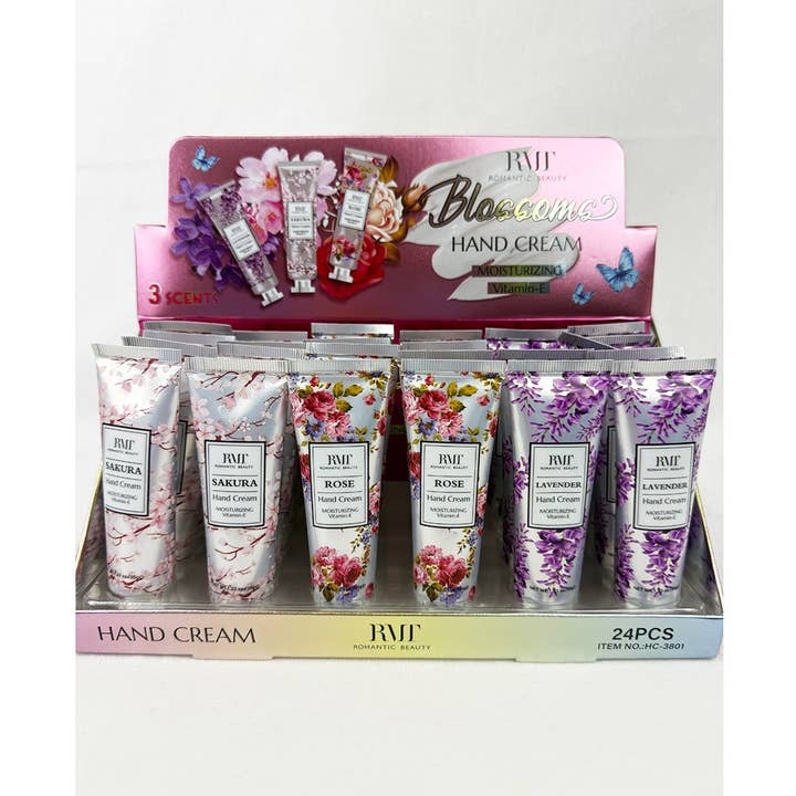MIX COLOR The lightly textured Blossom Hand Cream for wholesale on Faire0