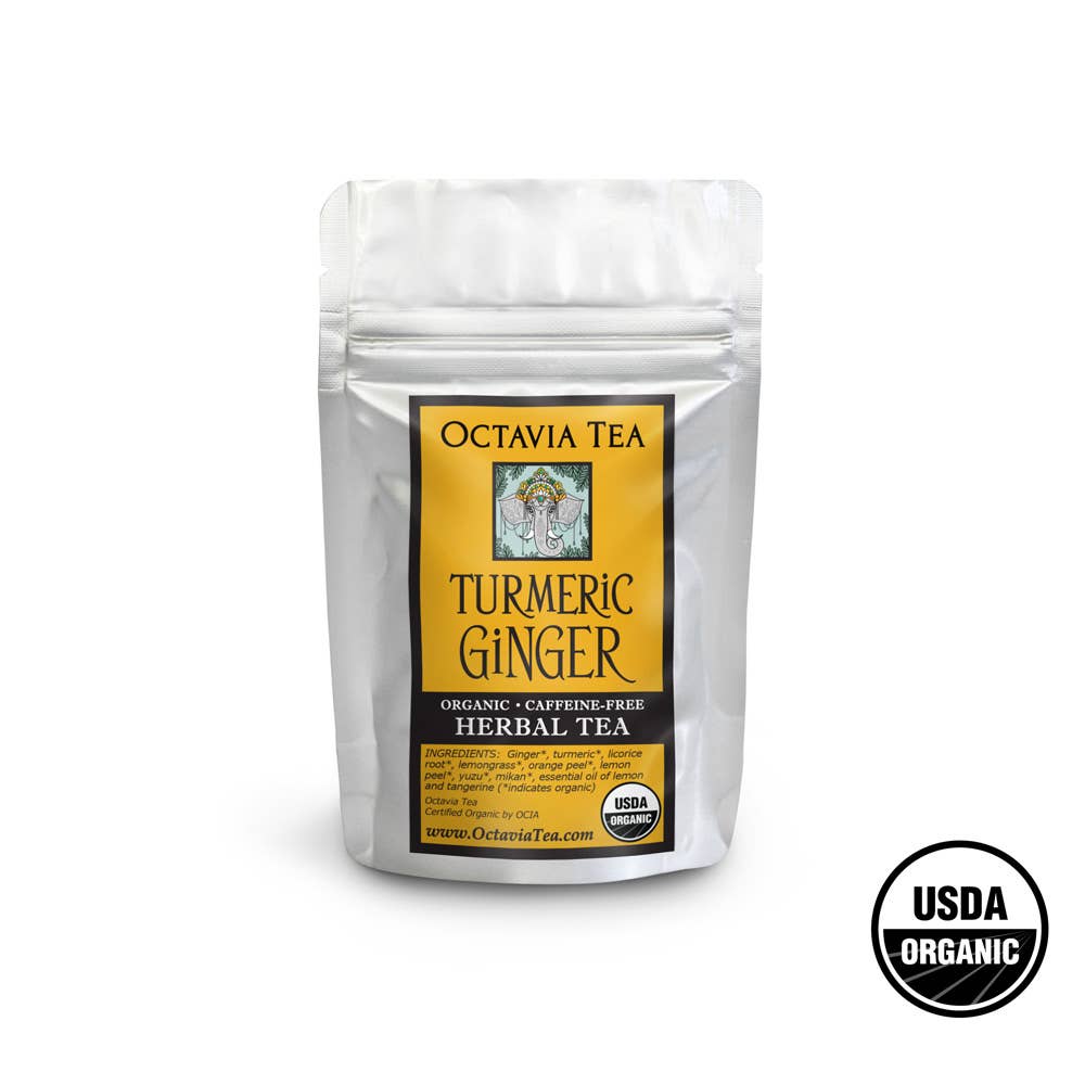 Octavia Tea - Wholesale Health/Detox Tea - Turmeric Ginger - Organic0