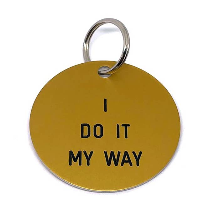 MAXI Anhänger "I do it my way"" für den Großhandel von Familie von Quast