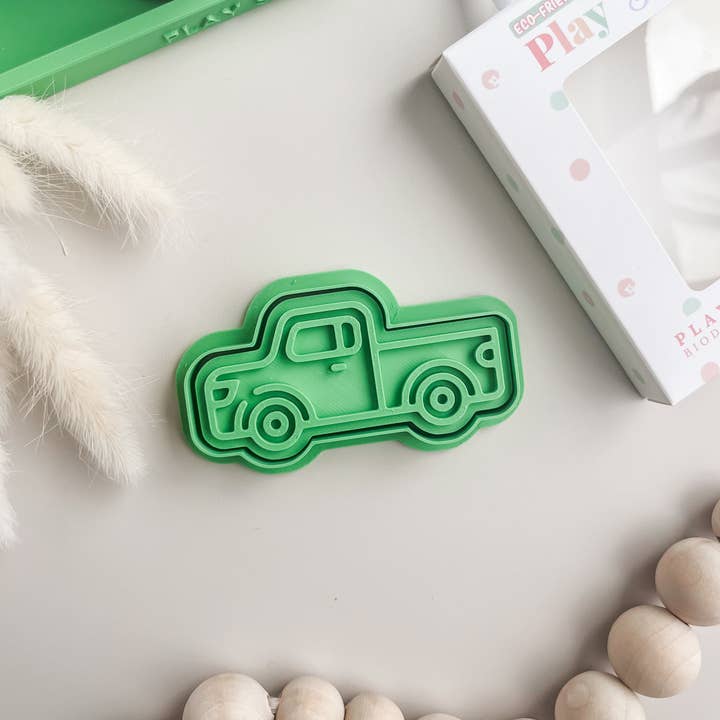 Play Sense - Wholesale Putty/Slime - Kids - Eco Playdough Stamp | Vehicles | Ute