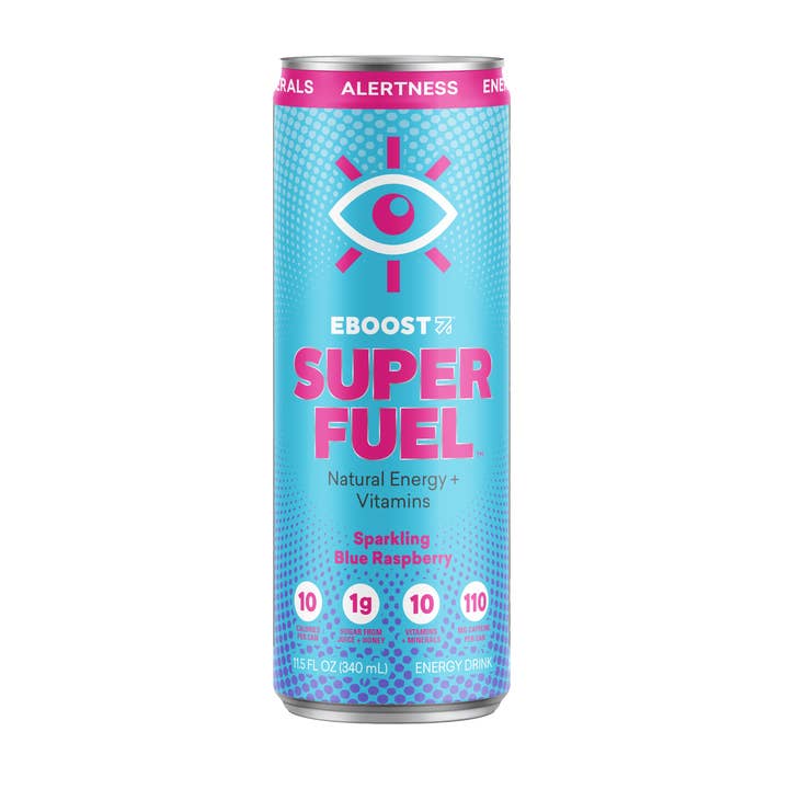 SUPER FUEL Blue Raspberry Flavor 12-Pack for wholesale by EBOOST
