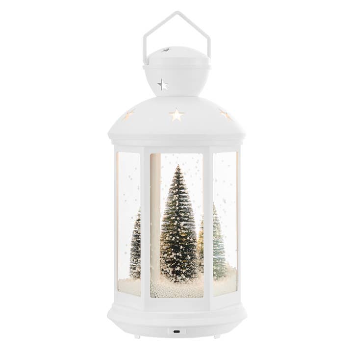 Danya B - Wholesale Christmas Decoration - Christmas Scene Falling Snow Music Snowglobe Lantern Decor8