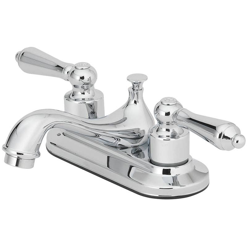Everyday Supply Co - Wholesale Kitchen Tool/Gadget - OakBrook Chrome 2-Handle Bathroom Sink Faucet 4 in.0