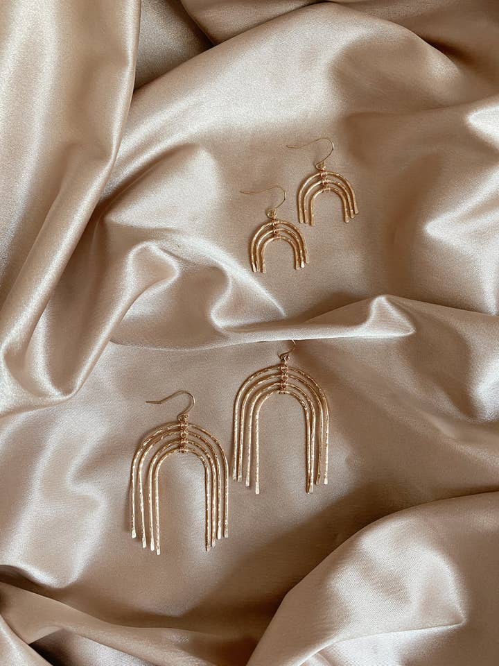 Rainbow oorbellen voor wholesale door Bofémme