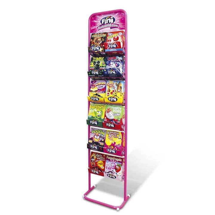 LS GROUP - Wholesale Retailer Display - Food & Drink - Metal display (FREE) + candy boxes
