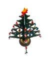 Kurt S. Adler, Inc. - Wholesale Christmas Decoration - 11.75"WOODEN TREE W/MINI ORNAMENTS 25PC2