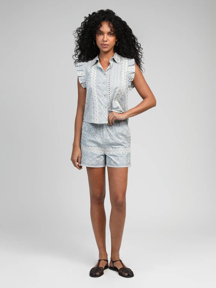 SHORT RELILA stripe for wholesale by An'ge