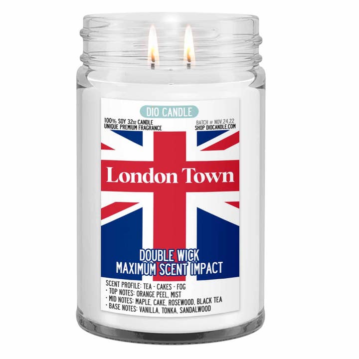 Dio Candle Company - Wholesale Jar/Filled Candle - London Candle