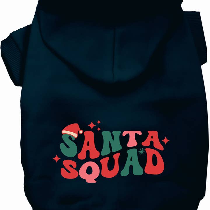 Camisola de Natal para Animais de Estimação Santa Squad por atacado de As You Wish Apparel
