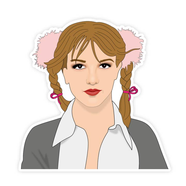 Britney Spears Baby One More Time Sticker for wholesale by Shop Trimmings