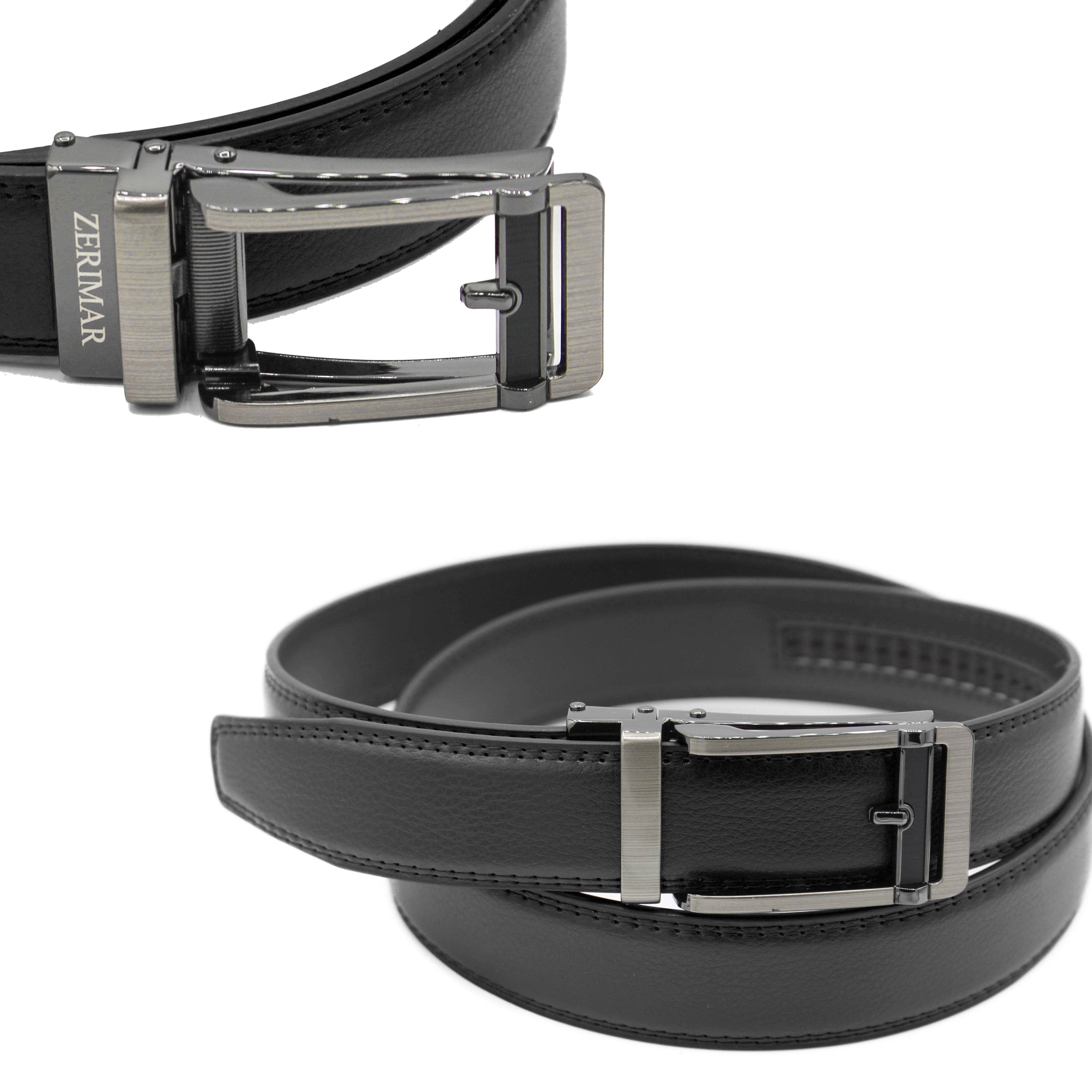 Zerimar 1942 - Wholesale Belt - Men's - Zerimar Premium Leather Belt – Elegant 30mm Automatic Buckle6