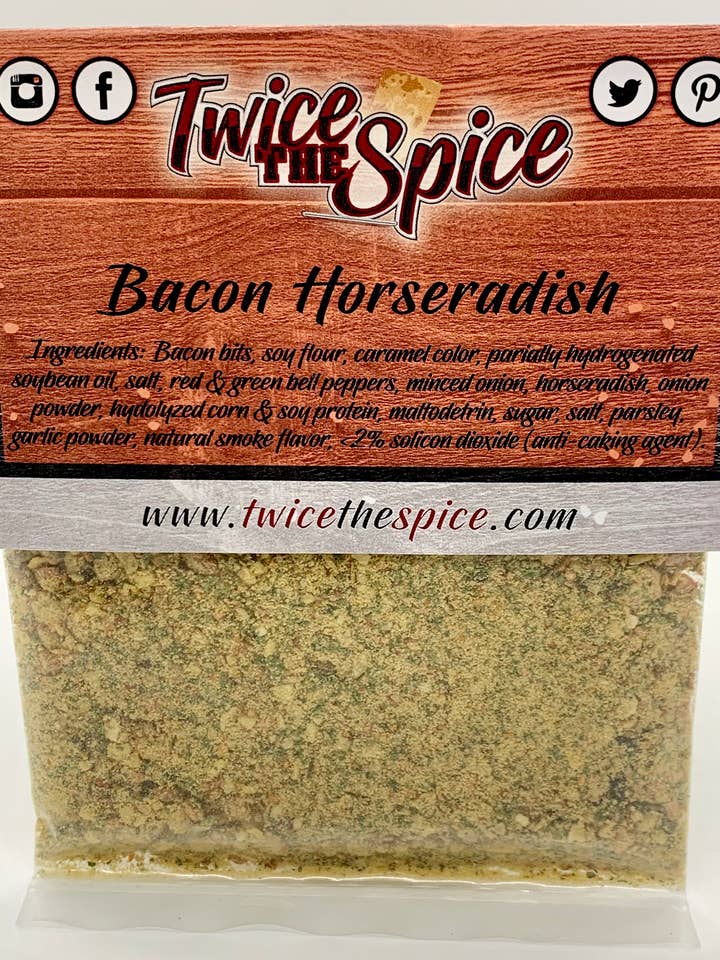 Bacon Horseradish for wholesale by Twice the Spice