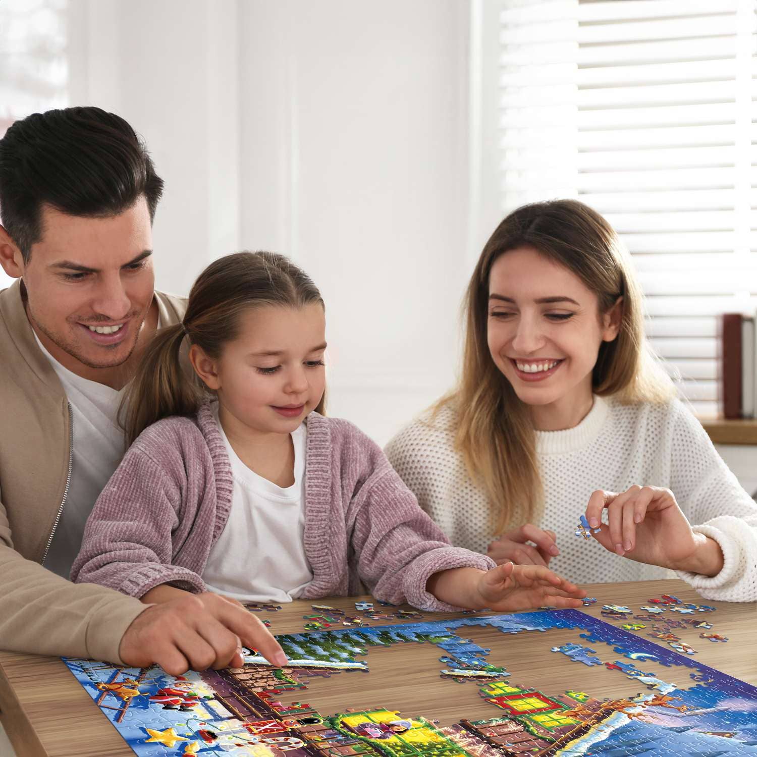 Boardwalk Puzzle Company - Vente Puzzle – adulte - Cabane de Noël - 500 pièces4