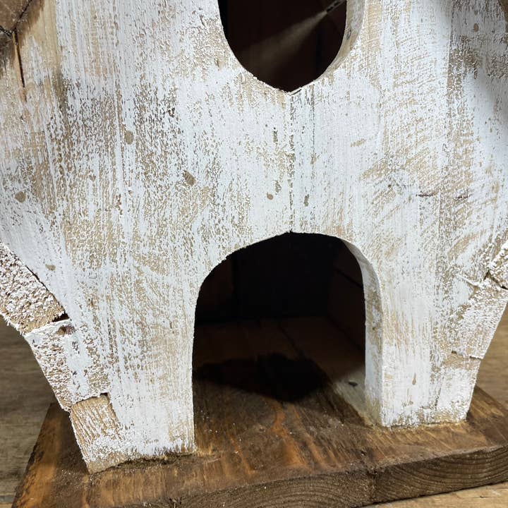 My Amigos Imports - Wholesale Bird House - Kilcher Bird House-Farmhouse-Wood-15x16H in-Yard Art-Kilcher5