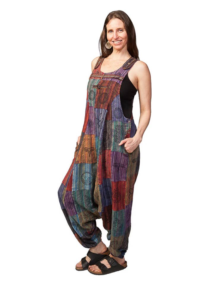 Ark Imports - Wholesale Overalls - Women's - Patchouli Overalls2