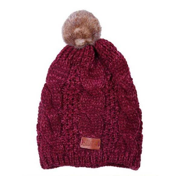 Aran Cable Tammy Hat for wholesale by Eurostick