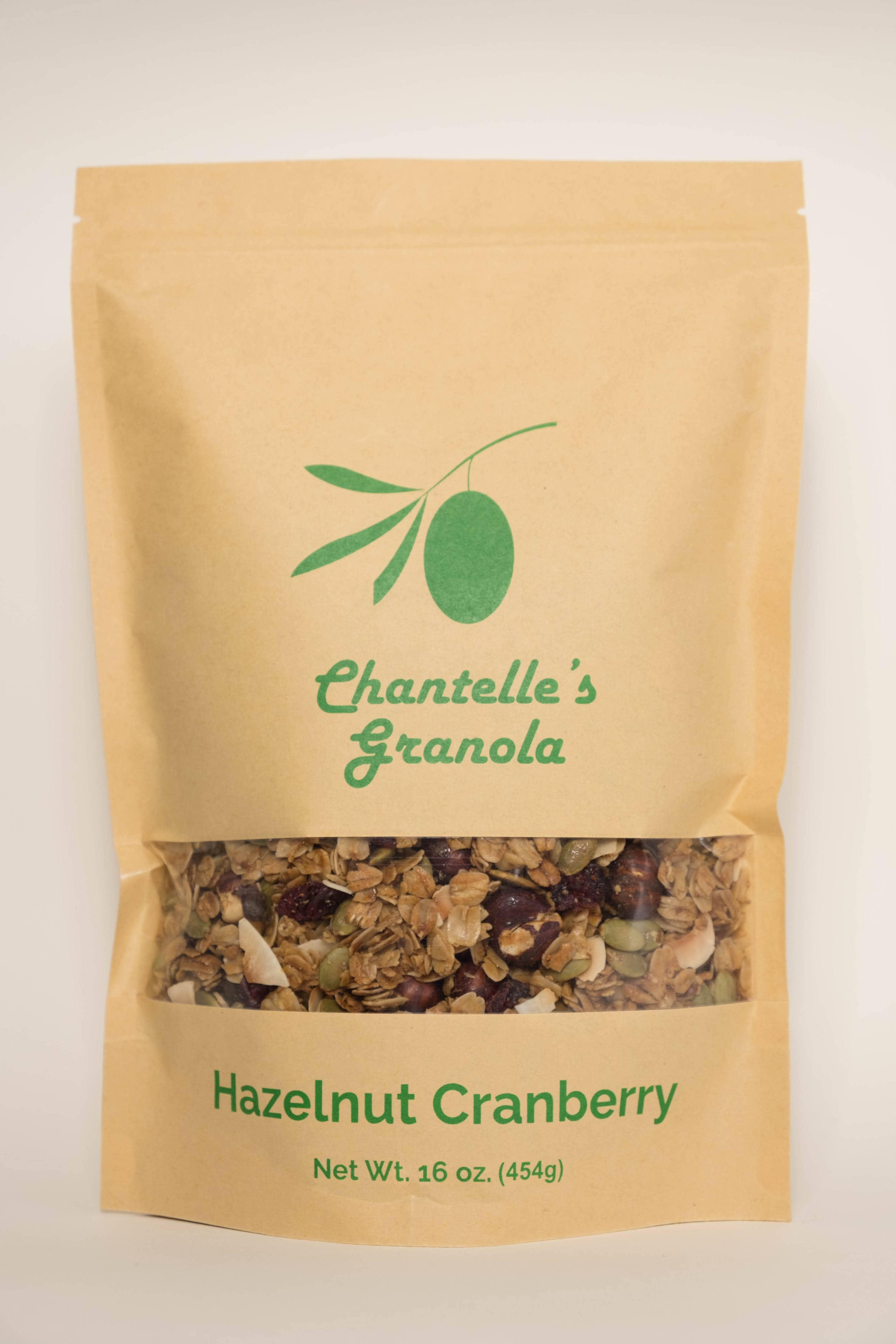 Chantelle's Granola - Wholesale Granola - Granola: Hazelnut Cranberry1