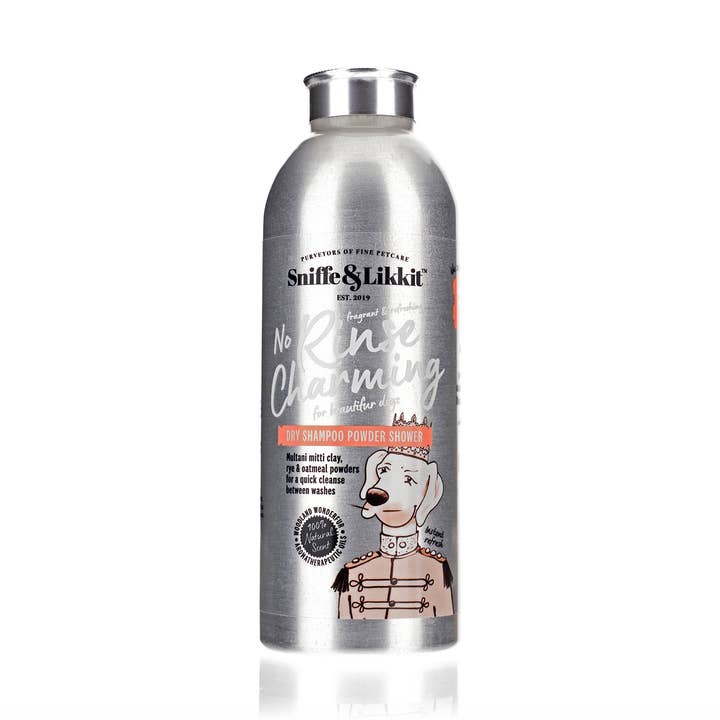 Natural Dry Shampoo Powder for Dogs, 90g for wholesale by Sniffe & Likkit