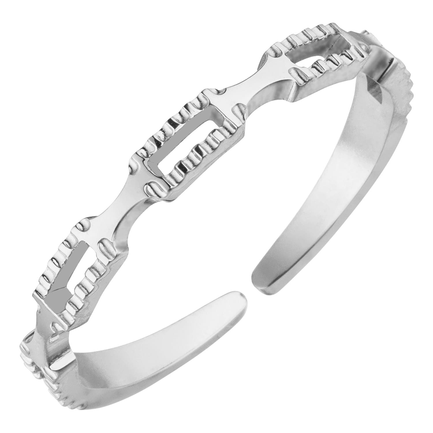 Schmuckgroßhandel - Wholesale Band/Stacked Ring - Sila ring | 18k gold plated0