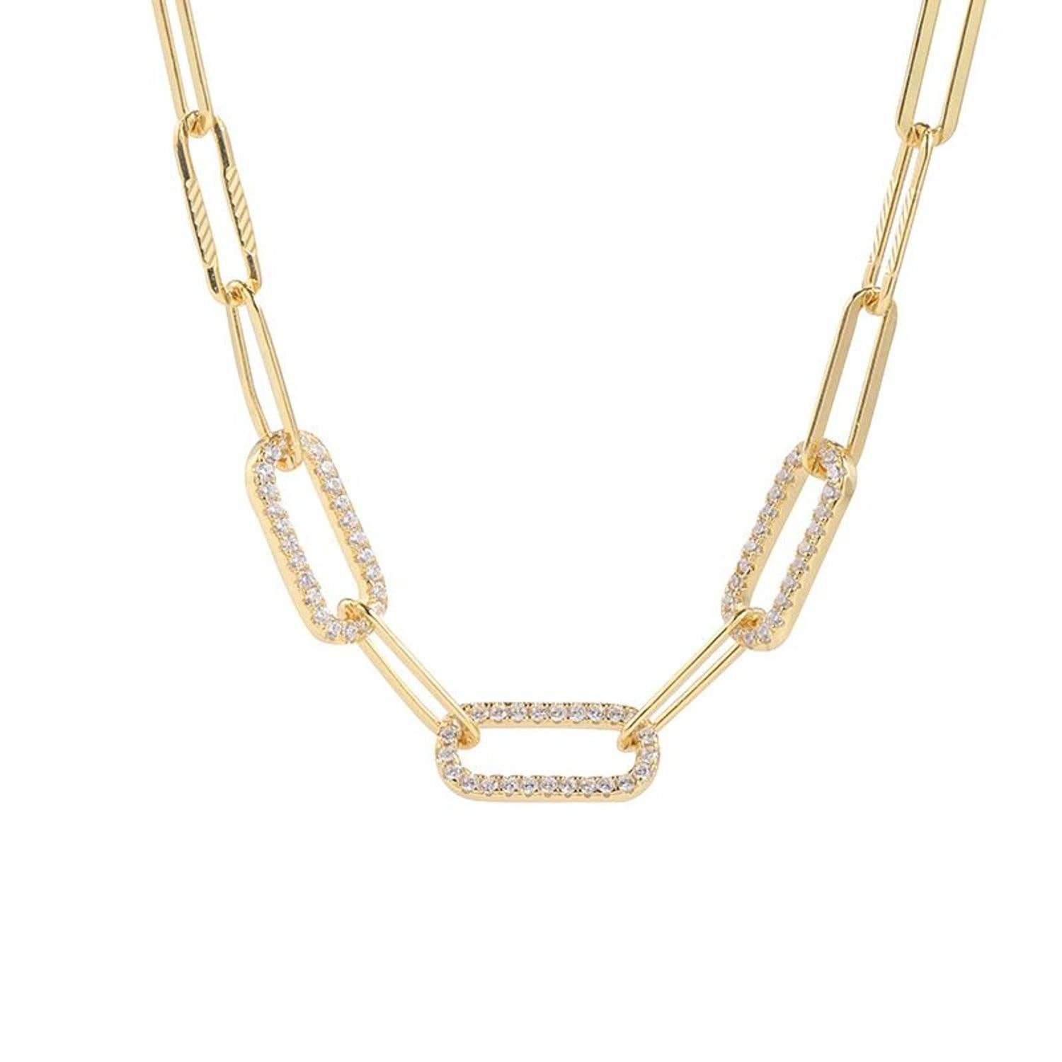 Love Local Jewelry - Wholesale Schakelketting - Orion ketting met Maxi Link schakels in 18K goud of puur 925 zilver0