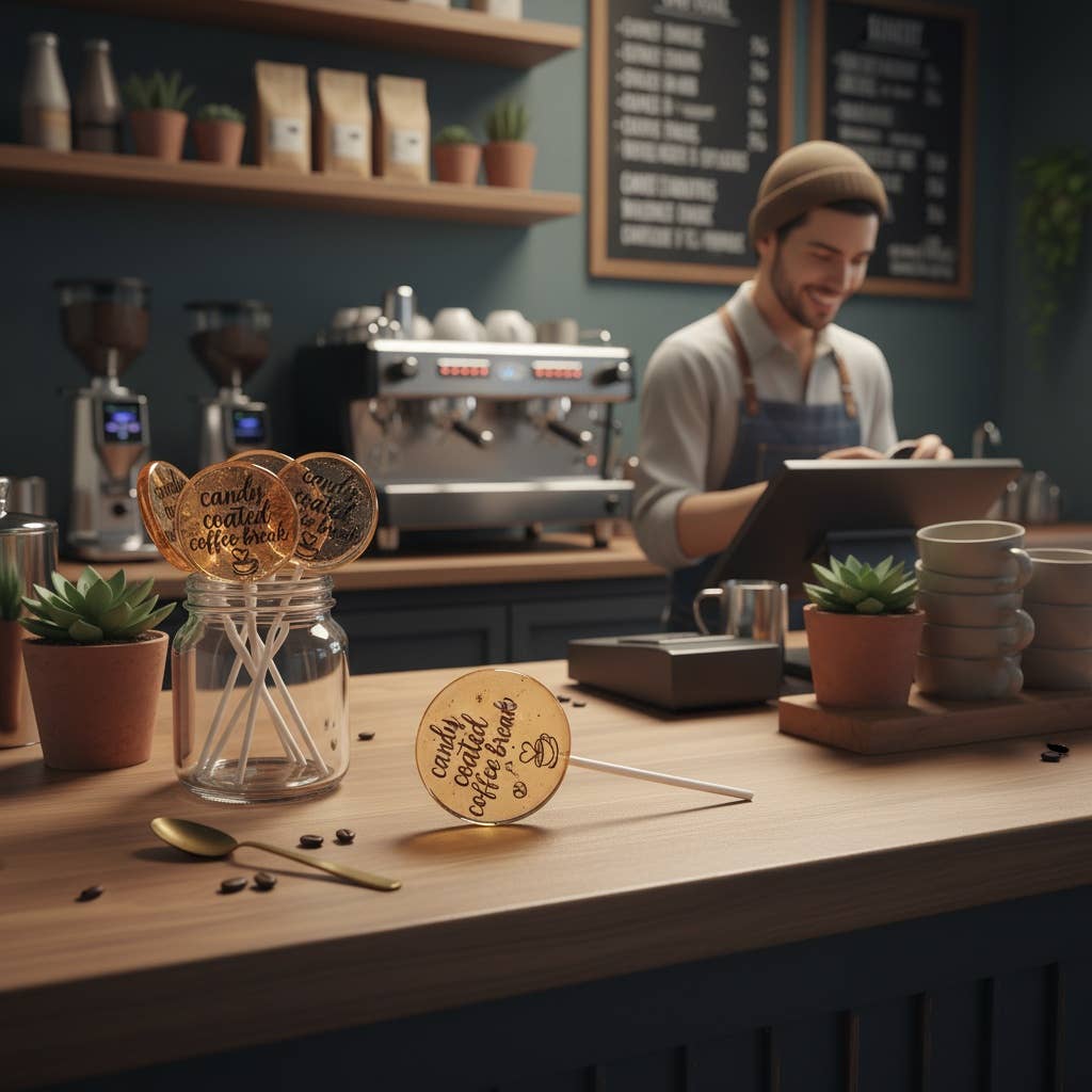 TheLollipopStudio - Wholesale Lollipop - Coffee Break Lollipops – Wholesale Coffee Candy