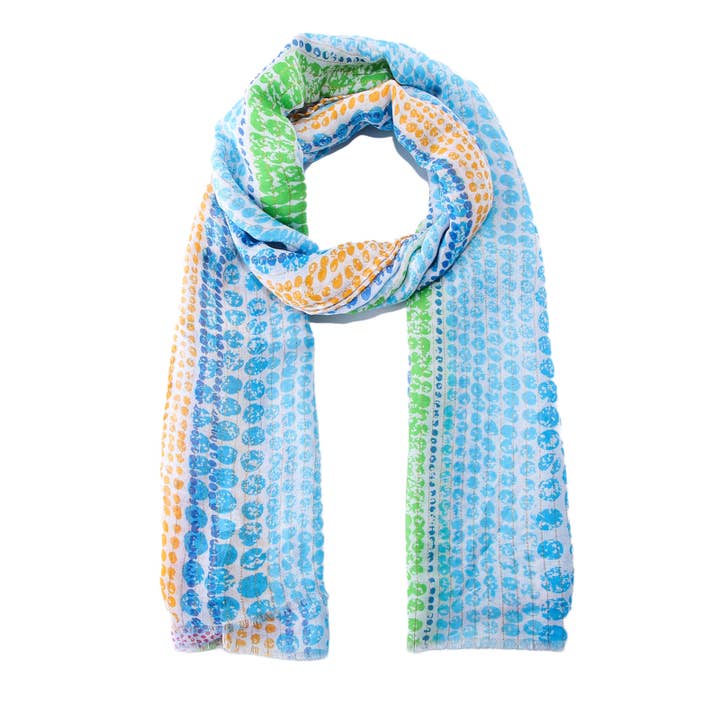 Emilie collection - Wholesale Scarf - Women's - Scarf with glitter and print7