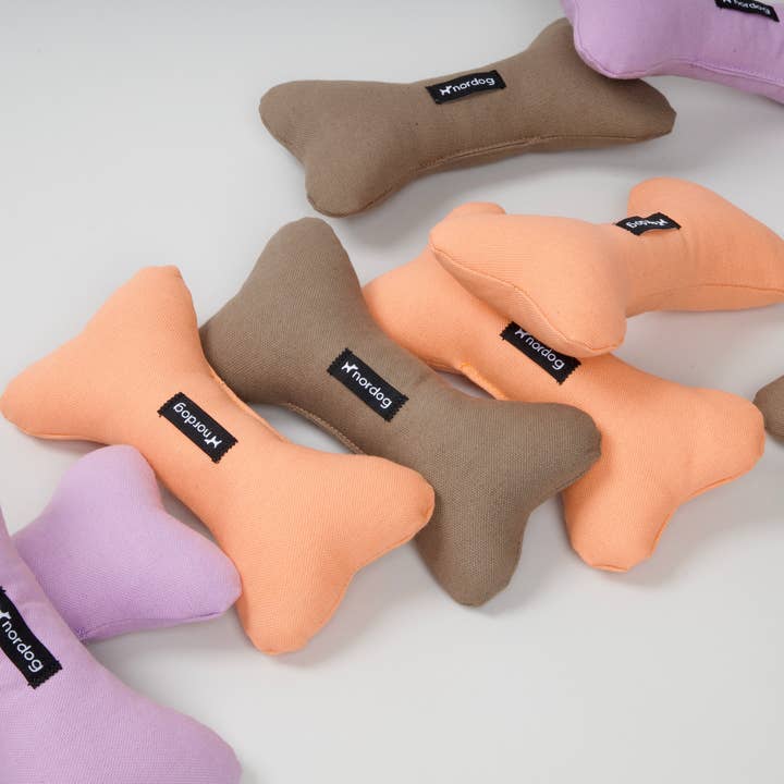 Nordog - Vente Peluche – chien - Mocca Soft Dog Bone3