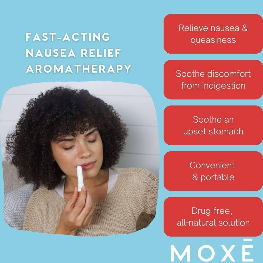 MOXĒ - Wholesale Aromatherapy Inhaler - Nausea Relief Nasal Inhaler2