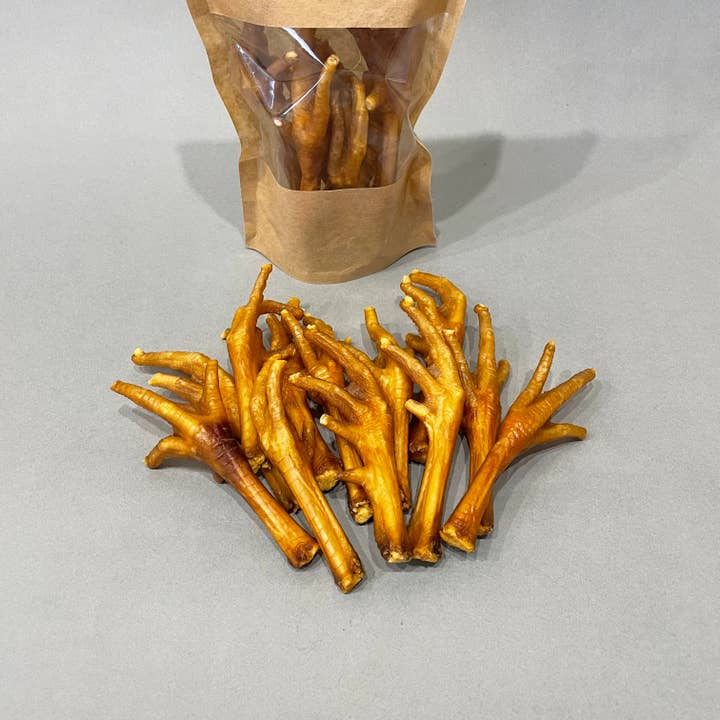 Pawsome Pet Toys - Wholesale Pet Treats - Dog - Chicken feet, Natural dog treat