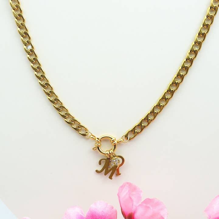 Daemon srls - Wholesale Pendant/Charm Necklace - MY INITIALS ~ Collana Personalizzata Con le tue iniziali in Acciaio Inossidabile2