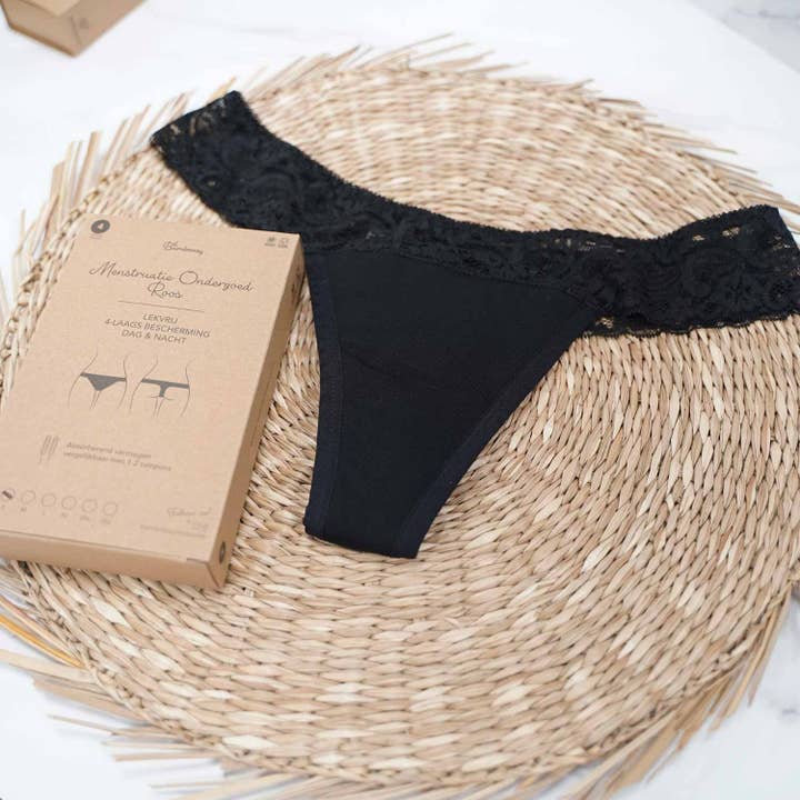 Bamboozy x Cosmeau - Wholesale Period Underwear - Women's - Bamboozy Menstrual Underwear Style 4 Rose12
