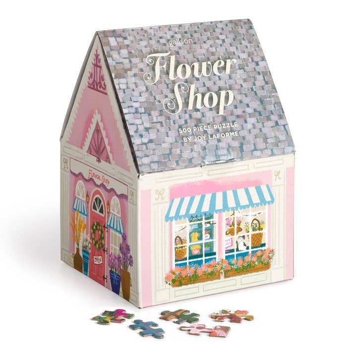 Puzzle de 500 pièces pour la maison Joy Laforme Flower Shop pour la vente par Raincoast Distribution Group