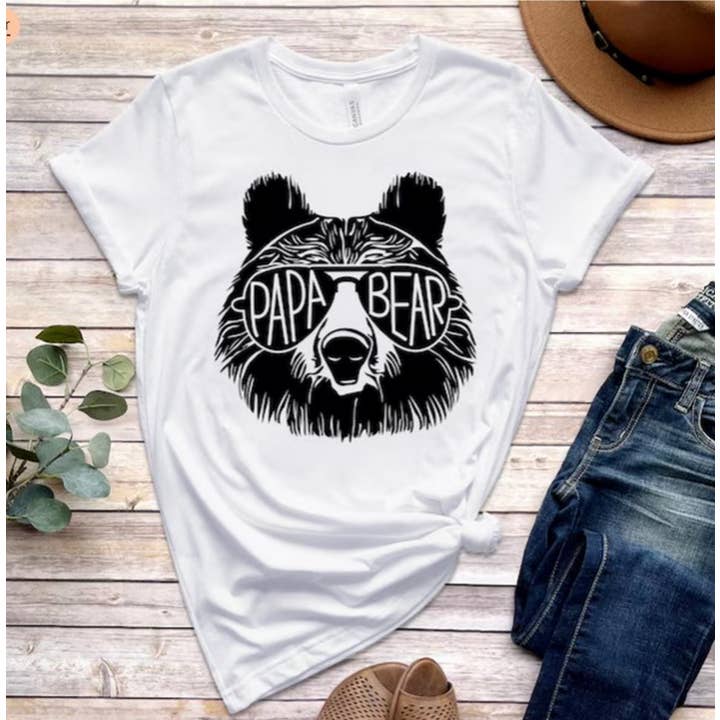 Papa Bear Sunglass, Papa Bear Shirt, Dad Shirt, Father's Day for wholesale by Alaridesign
