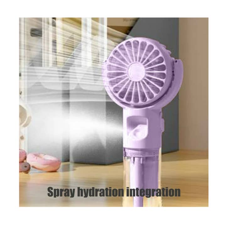 6.1" Spray Hand Fan 24 PC/CS for wholesale by K & S WHOLESALE INC
