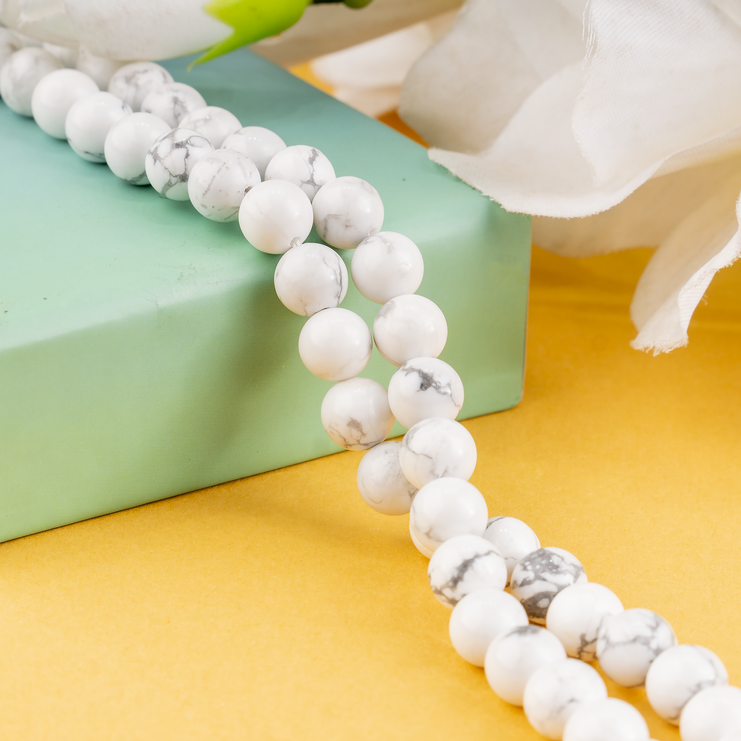 Soothing Crystals Beads - Wholesale Beads - Crystal Jewelry Beads | Howlite | Healing Gemstone Beads5