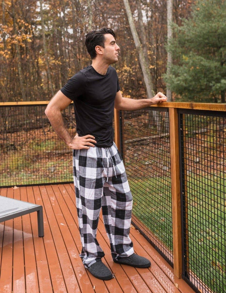 Leveret Pajamas - Wholesale Sleepwear Bottom - Men's - Mens Flannel Pants for Winter5
