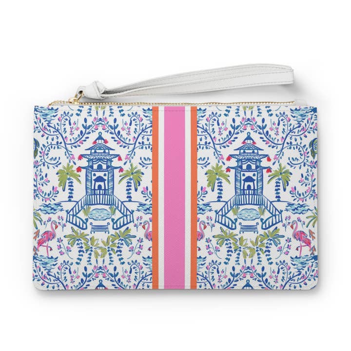 Britt Mills Design - Wholesale Pouch - Women's - Britt Mills Mahjong Card Pouch (Faux-Leather)0