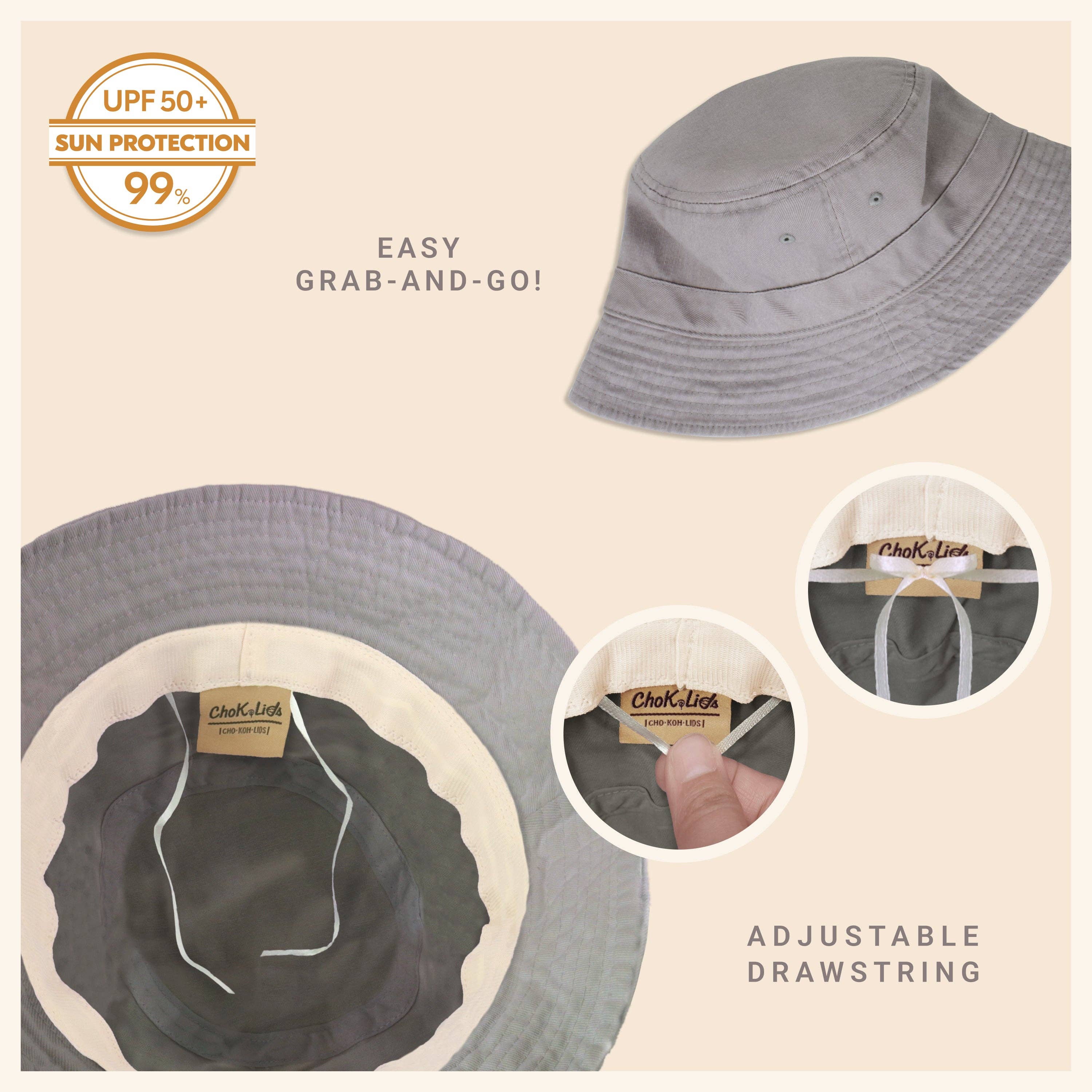 ChoKoLids – Engroshandel Bucket hat - Dame – CHOK.LIDS lærred spand hat39