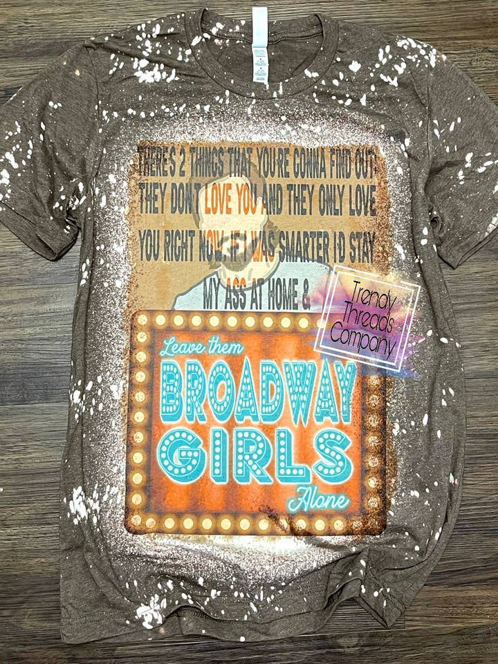 Broadway flickor skjorta | wallen skjorta för wholesale av Trendy Threads Designs LLC