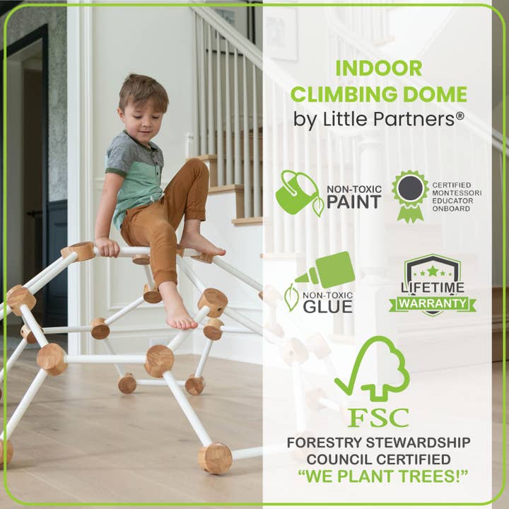 Little Partners - Wholesale Sporting Game - Kids & Baby - Indoor Climbing Gym - Jungle Gym Dome for 18 months and up13