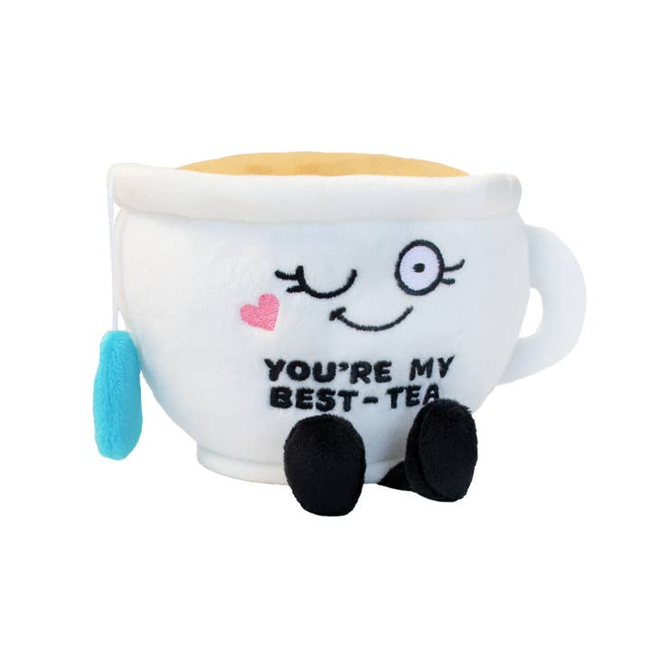 Punchkins - Wholesale Stuffed/Plush Toy - Kids & Baby - "You'Re My Besttea" Plush Gift Soft Toy Funny Cute Stuffed