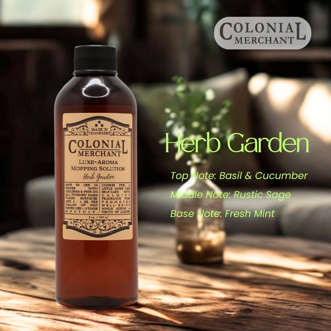 Colonial Merchant - Wholesale Floor Cleaner - 8 oz. Colonial Merchant Luxe~Aroma Mopping Solution 11