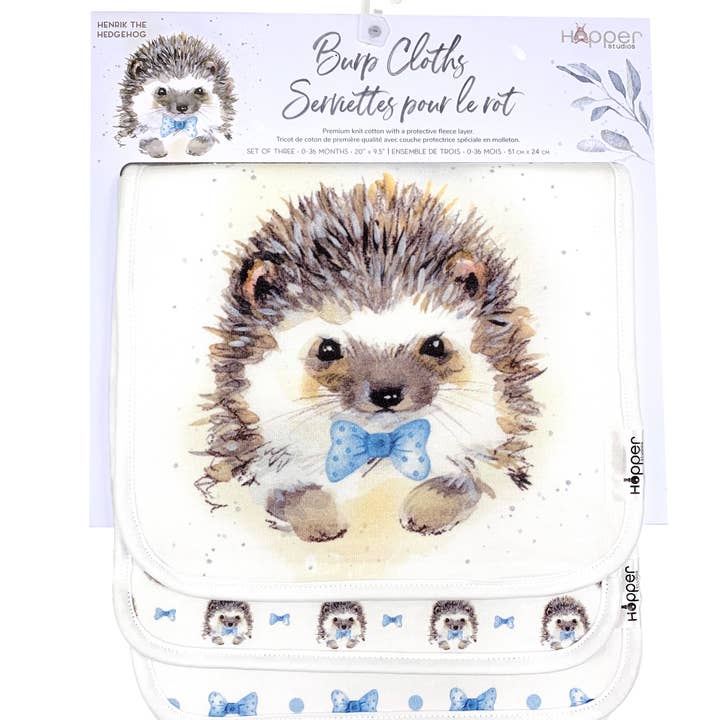 Cloth/Henrik The Hedgehog for wholesale by Norcard Enterprises LTD