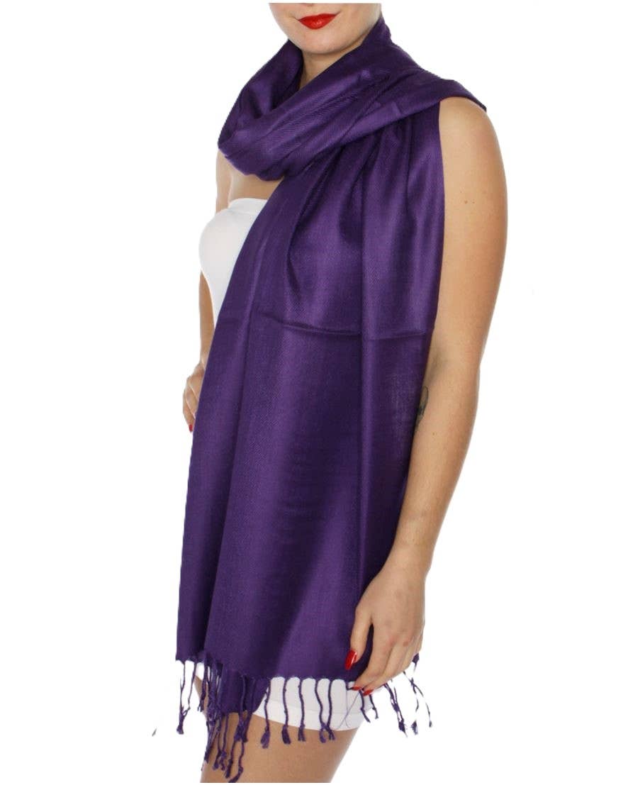 Lungta Imports – wholesale Scarf – Women's – Luxury Pashmina Shawl Scarf – Soft, Warm & Lightweight 24