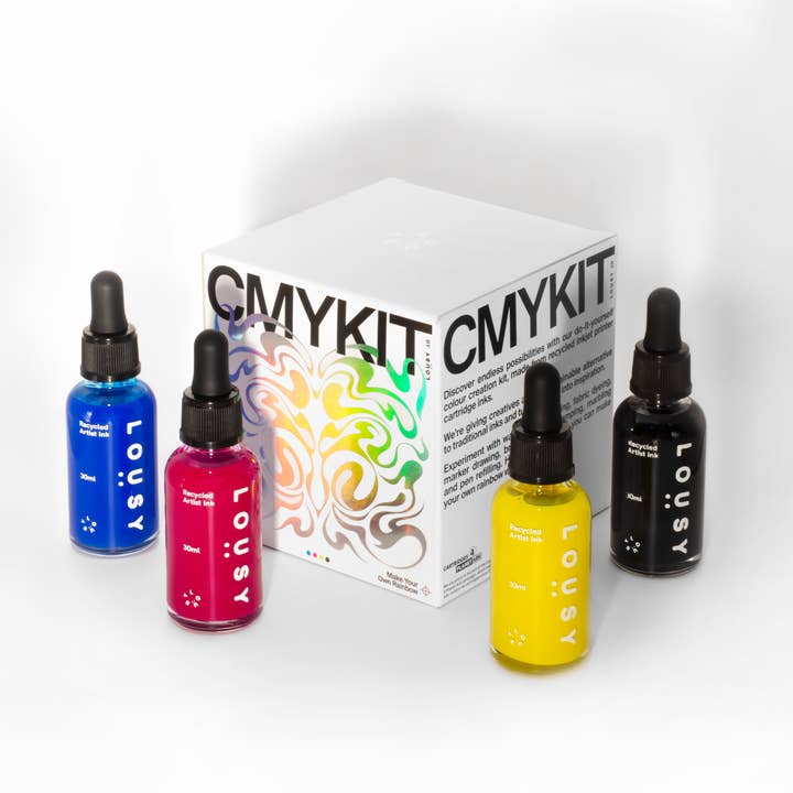 LOUSY - Wholesale DIY Craft Kit - CMYKIT — Sustainable Colour Ink Mixing Kit
