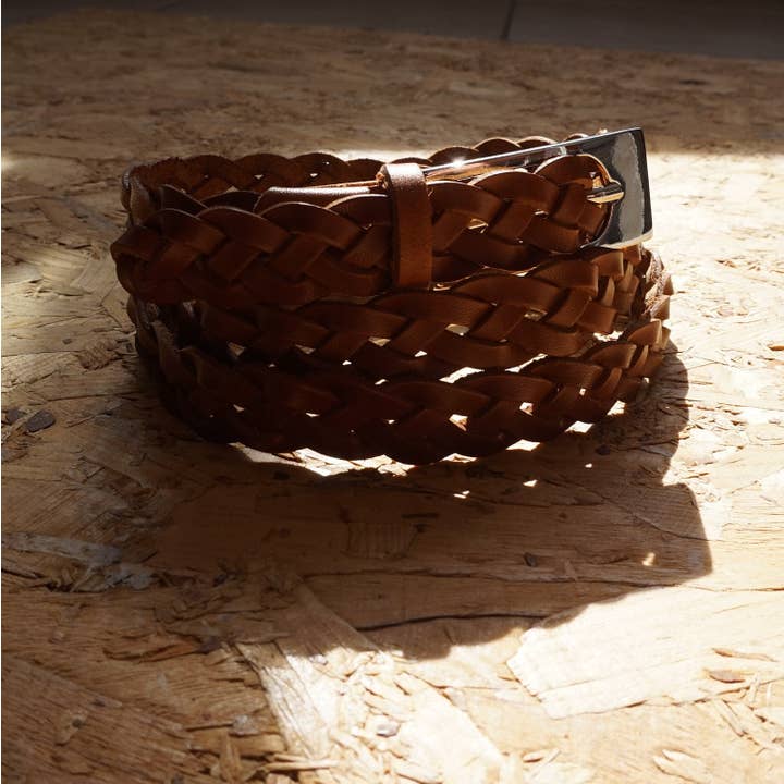 Mario Doni - Wholesale Belt - Unisex - Classic Hand-Woven Leather Belt4