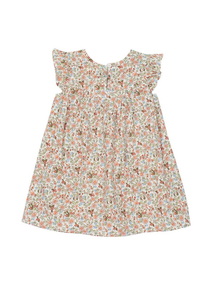 Multi Sunset Fields Floral Dress for wholesale on Faire