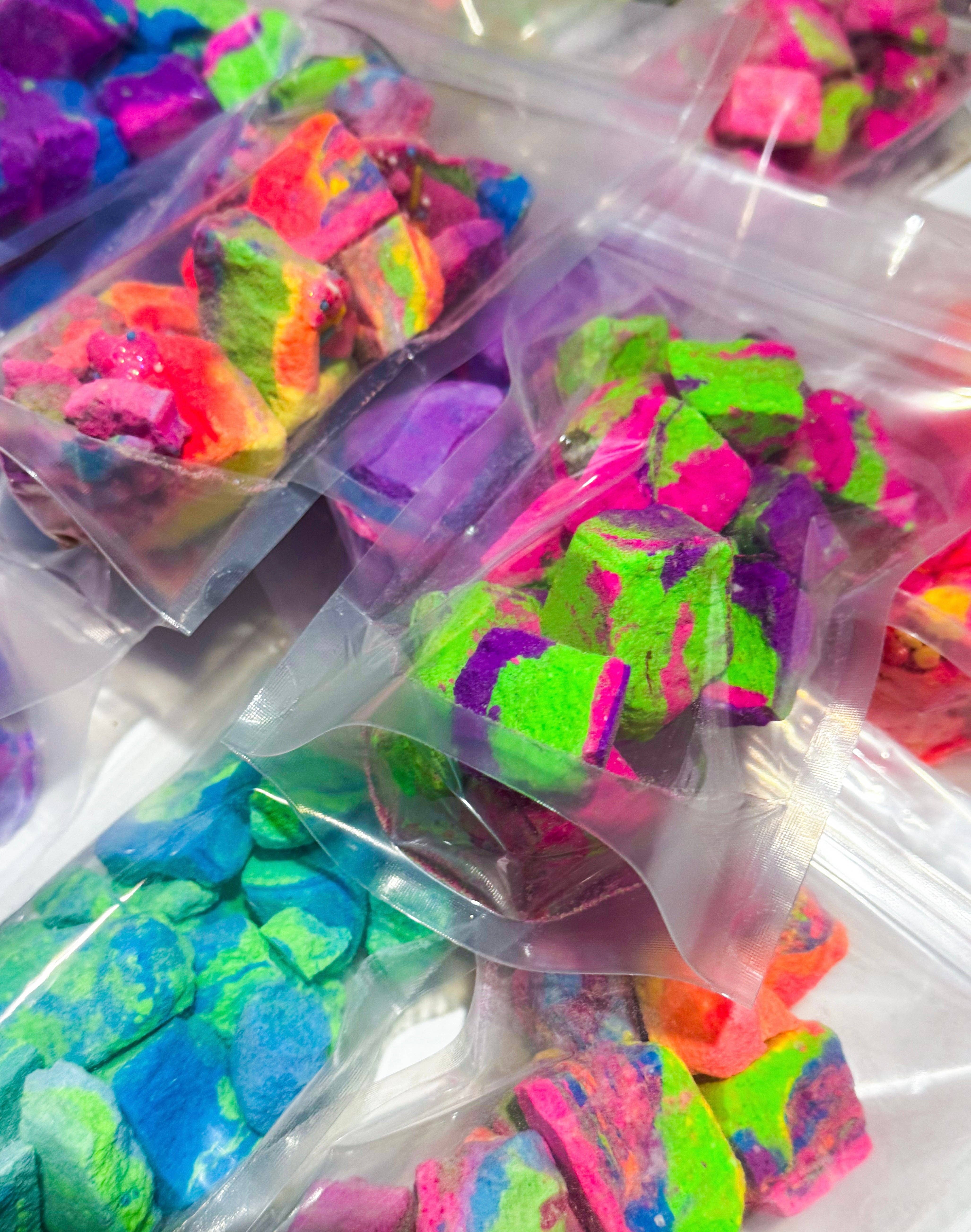 Phoenix Bath and Body - Wholesale Bath bomb/fizz - Bath Rubble & Dust POUCHES🌈 🌈1