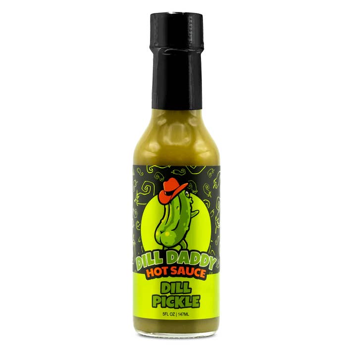 Dill Pickle Hot Sauce - Regular (5 oz) for wholesale by Dill Daddy Pickles
