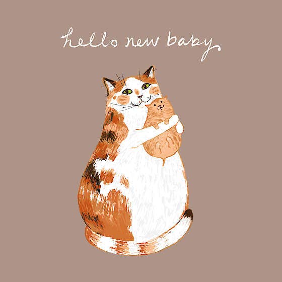 Paper Bird Publishing – wholesale Baby announcement card – Baby Butternut, new baby card0